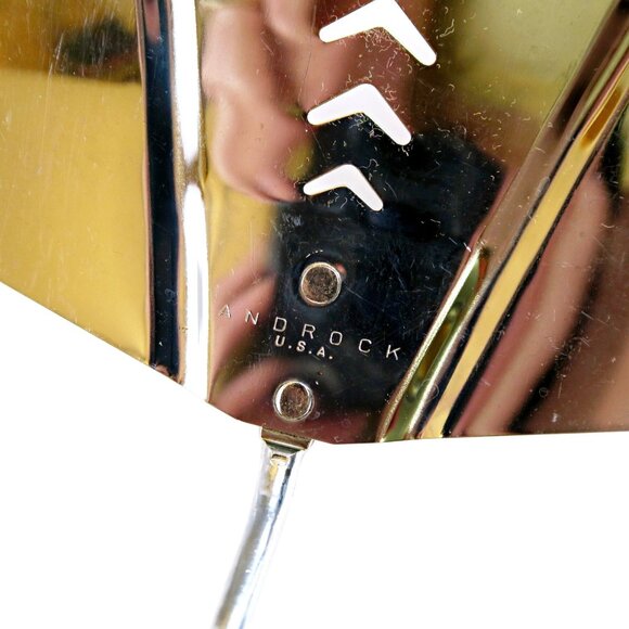 Vintage Androck Slotted Spatula, Mid-Century Kitchen Tool USA, Fish Turner - Picture 4 of 6